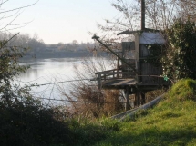 le Ruisseau Chaud les Pêcheries sur la Dordogne à St Sulpice de Faleyrens